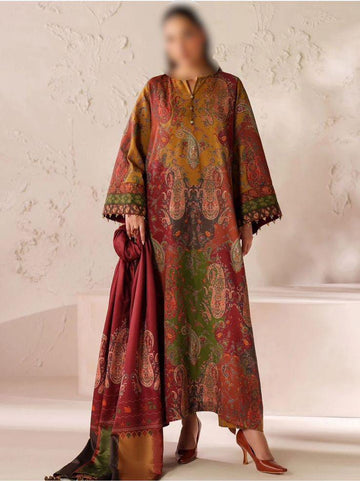 NEW COLLECTION – 3PC DIGITAL PRINT DRESS