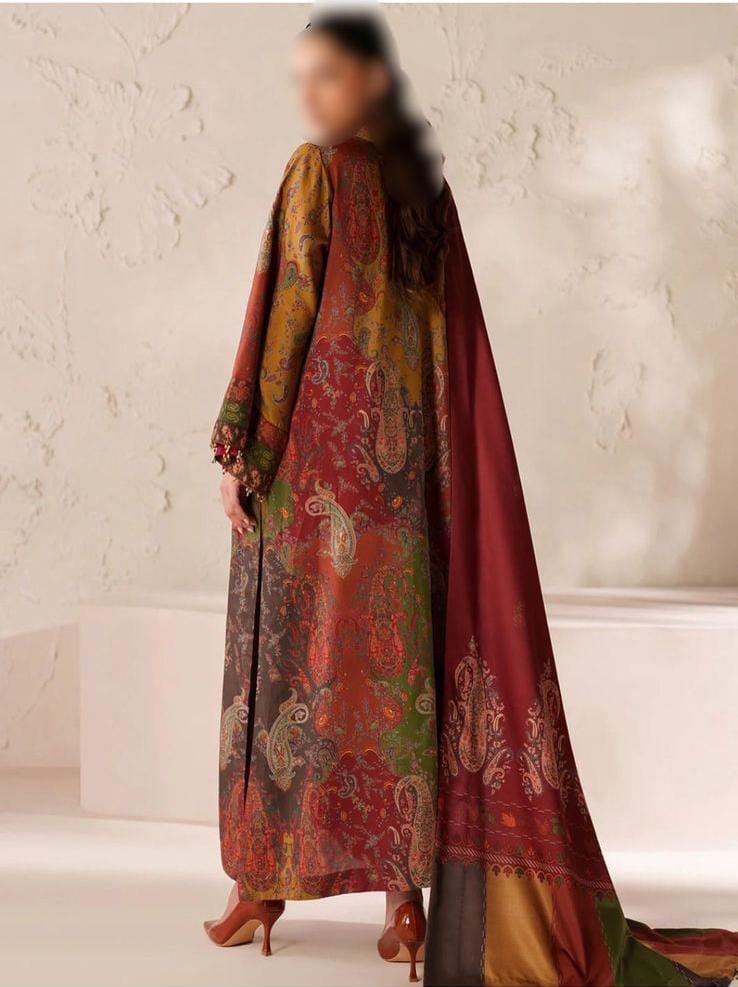 NEW COLLECTION – 3PC DIGITAL PRINT DRESS